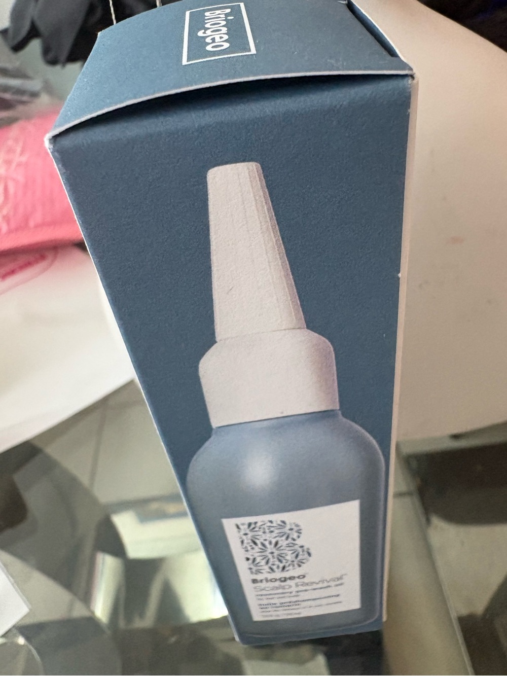 Briogeo blue serum bottle - soothing facial oil